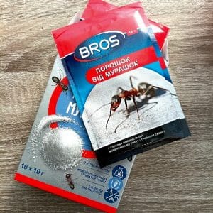 Брос (BROS) порошок від мурах, 10 г